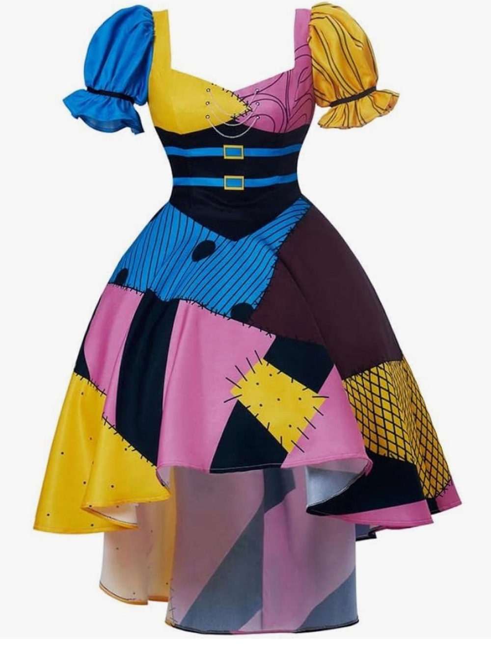 Nightmare Before Christmas Sally Costume Dress Women’s XL